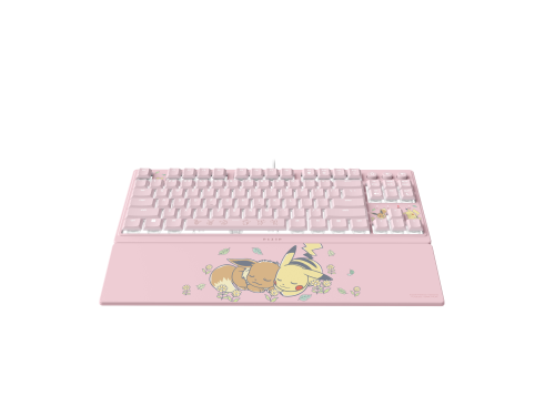 Razer Ornata V3 Tenkeyless â Pikachu & Eevee Edition teclado Juego USB Rosa_2