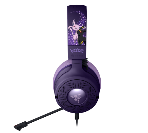Razer Kraken V4 X â Espeon & Umbreon Edition Auriculares AlÃ¡mbrico Diadema Juego USB Type-C / USB Type-A PÃºrpura, Negro_3