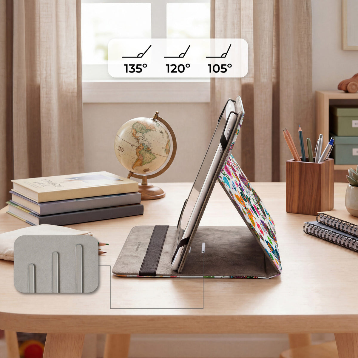 Funda Subblim Trendy Case Mariposas para Tablet de 9.6"-11"_3