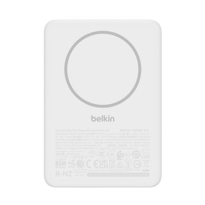 Carregador Belkin BOOSTCHARGE SLIM 5K MAGNETIC 7.5W / Branco / 0745883932610_0