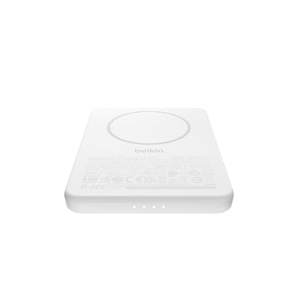 Carregador Belkin BOOSTCHARGE SLIM 5K MAGNETIC 7.5W / Branco / 0745883932610_1