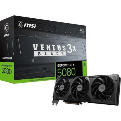 Grafikkarte MSI GeForce RTX 5080 VENTUS 3X OC / Preto / V531-664R_0