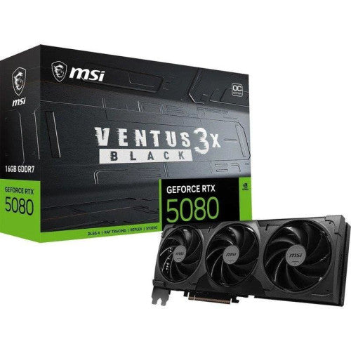 Grafikkarte MSI GeForce RTX 5080 VENTUS 3X OC / Preto / V531-664R_0