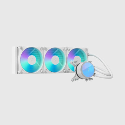 Fractal Design Radius 360 RGB White Procesador Sistema de refrigeraciÃ³n lÃ­quida todo en uno 12 cm Blanco 1 pieza(s)_0