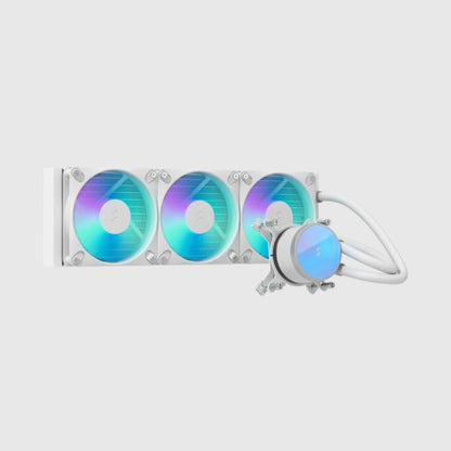 Fractal Design Radius 360 RGB White Procesador Sistema de refrigeraciÃ³n lÃ­quida todo en uno 12 cm Blanco 1 pieza(s)_0