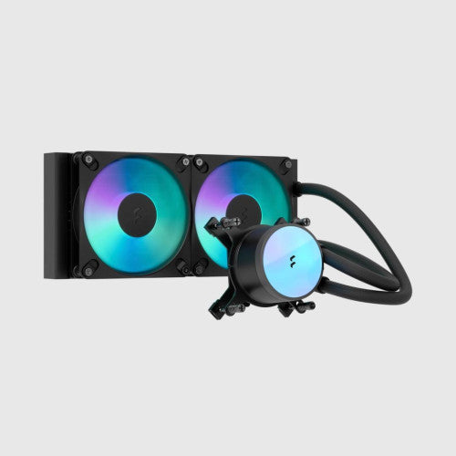 Fractal Design Radius 240 RGB Black Procesador Sistema de refrigeraciÃ³n lÃ­quida todo en uno 12 cm Negro 1 pieza(s)_0