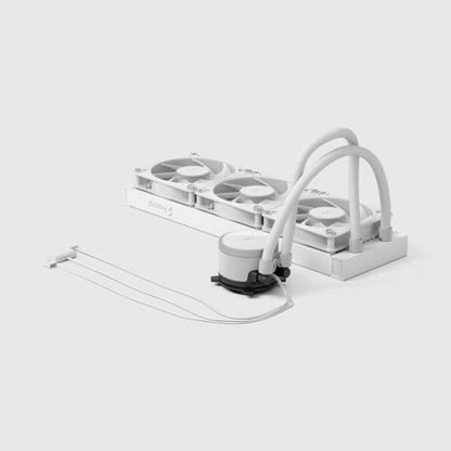 Fractal Design Radius 360 RGB White Procesador Sistema de refrigeraciÃ³n lÃ­quida todo en uno 12 cm Blanco 1 pieza(s)_2