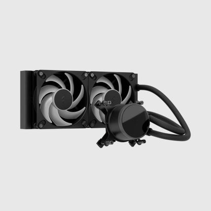 Fractal Design Radius 240 RGB Black Procesador Sistema de refrigeraciÃ³n lÃ­quida todo en uno 12 cm Negro 1 pieza(s)_1