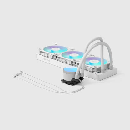 Fractal Design Radius 360 RGB White Procesador Sistema de refrigeraciÃ³n lÃ­quida todo en uno 12 cm Blanco 1 pieza(s)_4