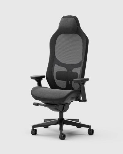 Fractal Design Refine 2 Hybrid Dark Silla para videojuegos de PC Asiento acolchado tapizado Negro_0