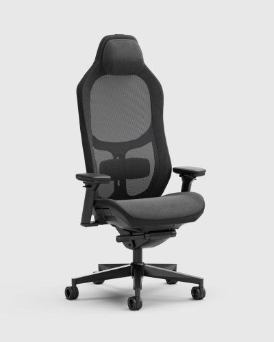 Fractal Design Refine 2 Hybrid Dark Silla para videojuegos de PC Asiento acolchado tapizado Negro_1