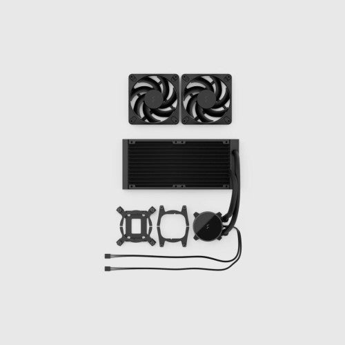Fractal Design Radius 240 Black Procesador Sistema de refrigeraciÃ³n lÃ­quida todo en uno 12 cm Negro 1 pieza(s)_3