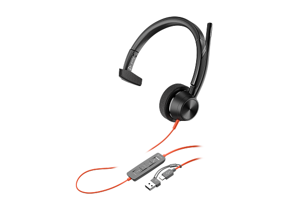 Headset Poly / Preto / 3315_1