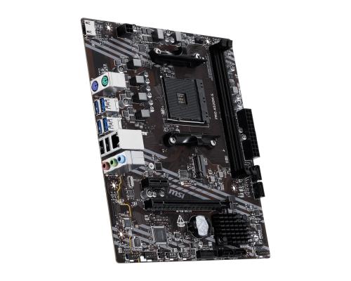 PLACA MSI PRO A520M-S,AMD,AM4,A520,2DDR4,64GB,HDMI+DP,GBLAN,4SATA3+1XM.2,6USB3.2,MATX_3