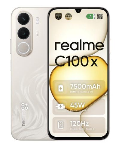 Smartphone Realme C100X 4GB/ 256GB/ 6.8"/ Dorado_1
