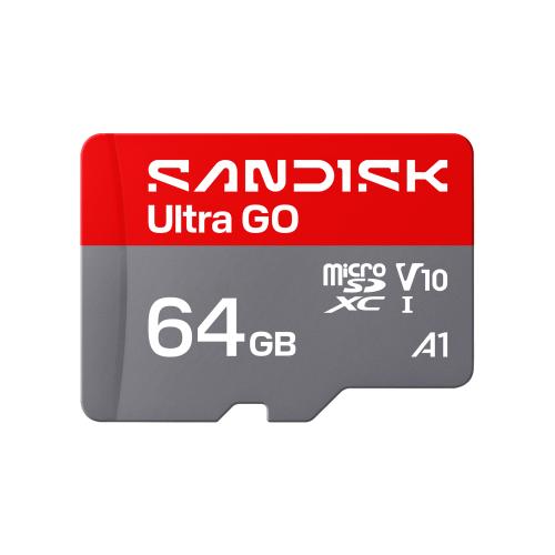 Cartão de Memória microSDXC SanDisk Ultra GO Android A1 / 64Gb / Class 10 / UHS-1 U1 / Verde / SDSQUGN-064G-GN6MN_0