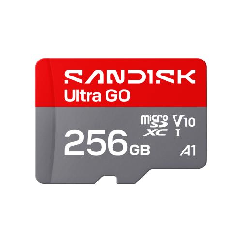 MicroSDXC SanDisk Ultra GO Android A1 / 256Gb / Class 10 / UHS-1 U1 / Verde / SDSQUGN-256G-GN6MN_0