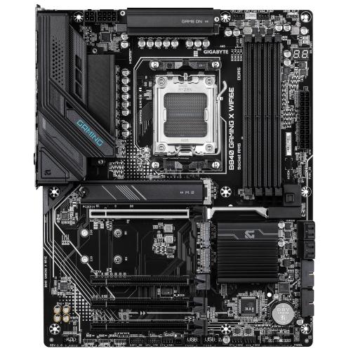 Mainboard GIGABYTE B840 GAMING X WIFI6E / Preto / 9MB84GX6-00-G10_1