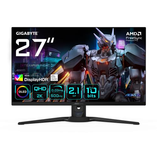 Monitor GIGABYTE AORUS FO27Q5P / QD-OLED / 27" / Preto_0