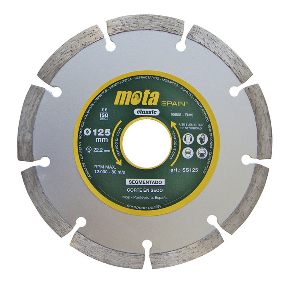 Disco diamante segmento. laser Ã¸230mm ss230 mota_0