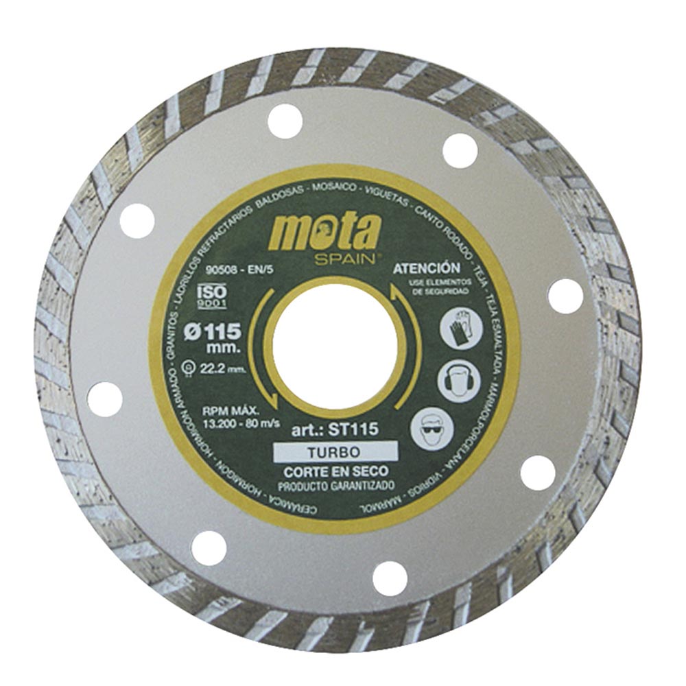 Disco diamante turbo de Ã¸230mm st230 mota_0
