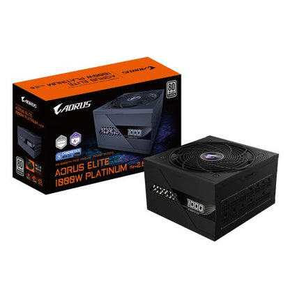 FUENTE ALIMENTACION GIGABYTE GP-AE1000PM PG5,1000W,ACTIVE PFC,80+ PLATINUM,MODULAR,ATX_0