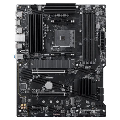 PLACA MSI PRO B550-S,AMD,AM4,B550,4DDR4,128GB,HDMI,GBLAN,4SATA3+2M.2,7USB3.2,ATX_1