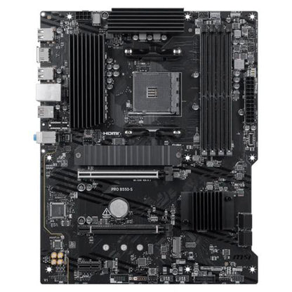 PLACA MSI PRO B550-S,AMD,AM4,B550,4DDR4,128GB,HDMI,GBLAN,4SATA3+2M.2,7USB3.2,ATX_1