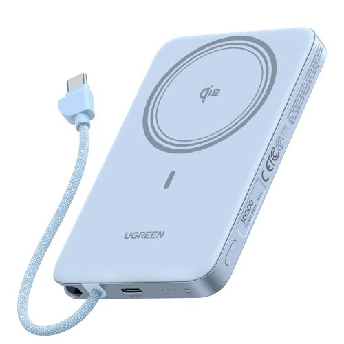 UGREEN MAGFLOW NEXODE AIR 10000MAH, SLIM , BLUE COLOR_0