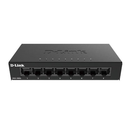Switch D-LINK / 8 Portas / Metallic / DGS-108GL/E_2