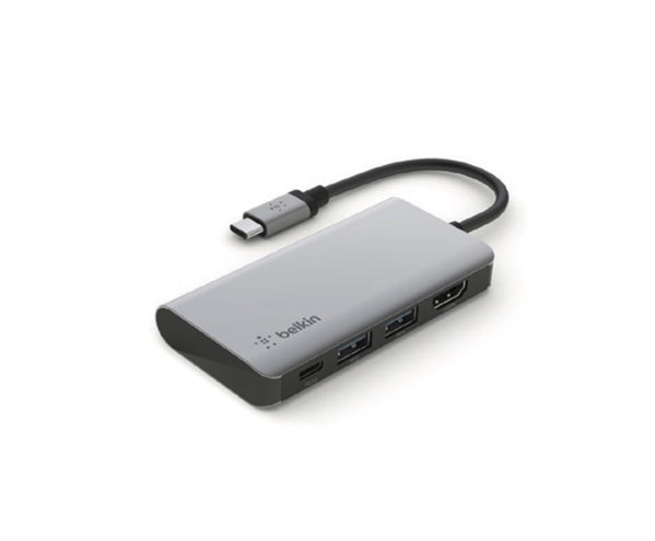 Belkin CONNECT USB-C 4-in-1 Multiport Adapter AVC006btSGY_1