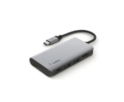 Belkin CONNECT USB-C 4-in-1 Multiport Adapter AVC006btSGY_1