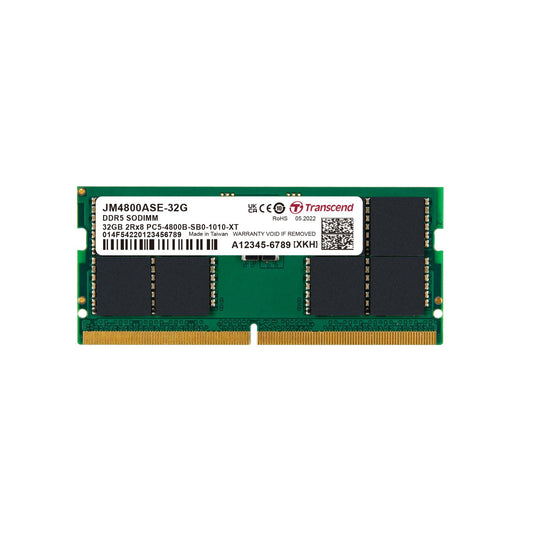 JM4800ASE-32G - DRAM DDR5 SO-DIMM 4800MHz da 32GB, 2Rx8 2Gx8 CL40 1.1V_0