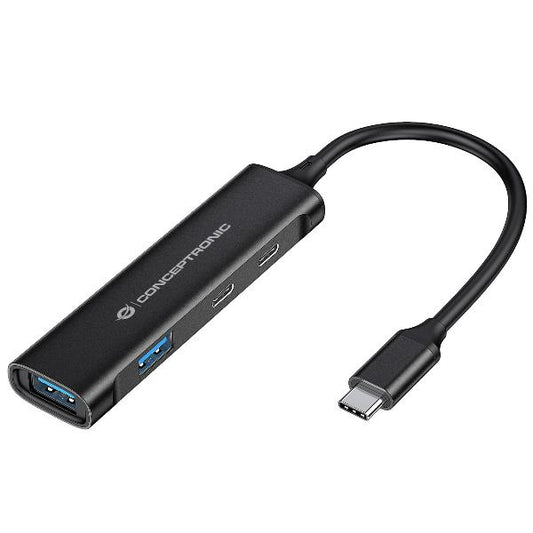 Conceptronic HUBBIES12B 4-Port USB 3.0 Hub_0