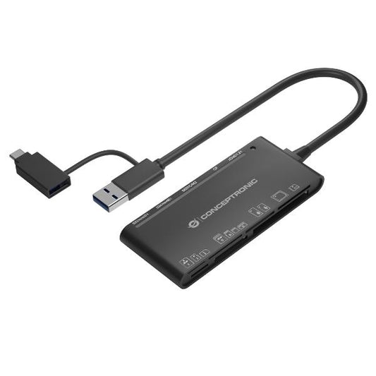 CONCEPTRONIC LEITOR CARTOES USB3 E USB-C 7 EM 1_1