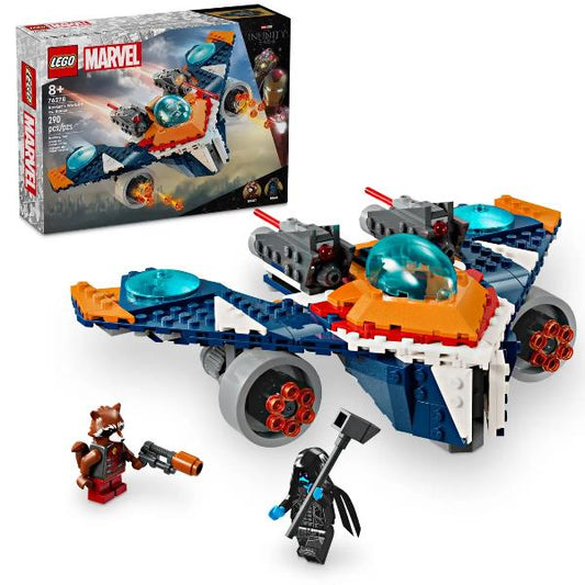 76278 Marvel Super Heroes Rockets Raumschiff vs. Ronan, Konstruktionsspielzeug_0