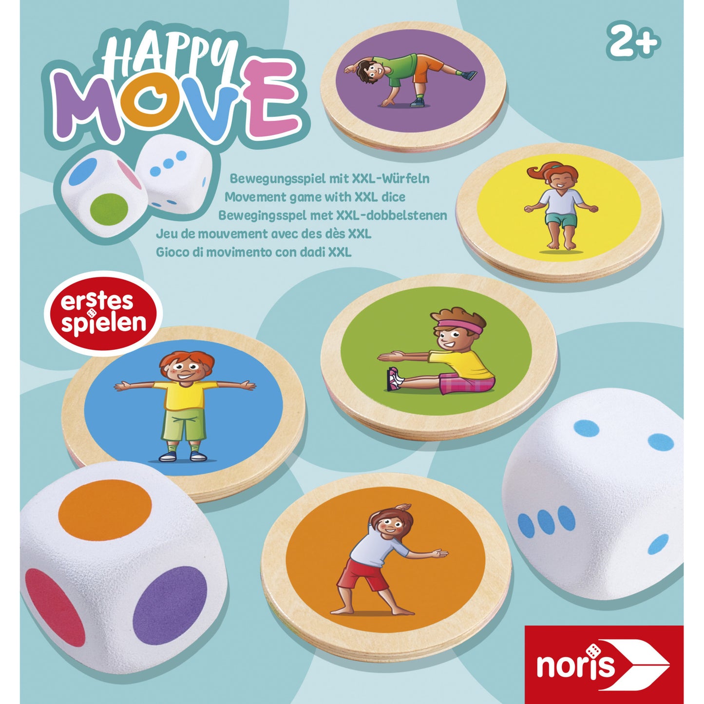 Noris Happy Move Jogo de Destreza Infantil 24 Meses+