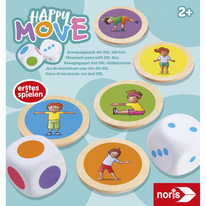 Noris Happy Move Jogo de Destreza Infantil 24 Meses+