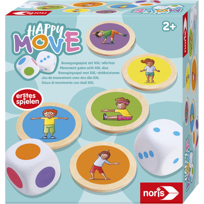 Noris Happy Move Jogo de Destreza Infantil 24 Meses+