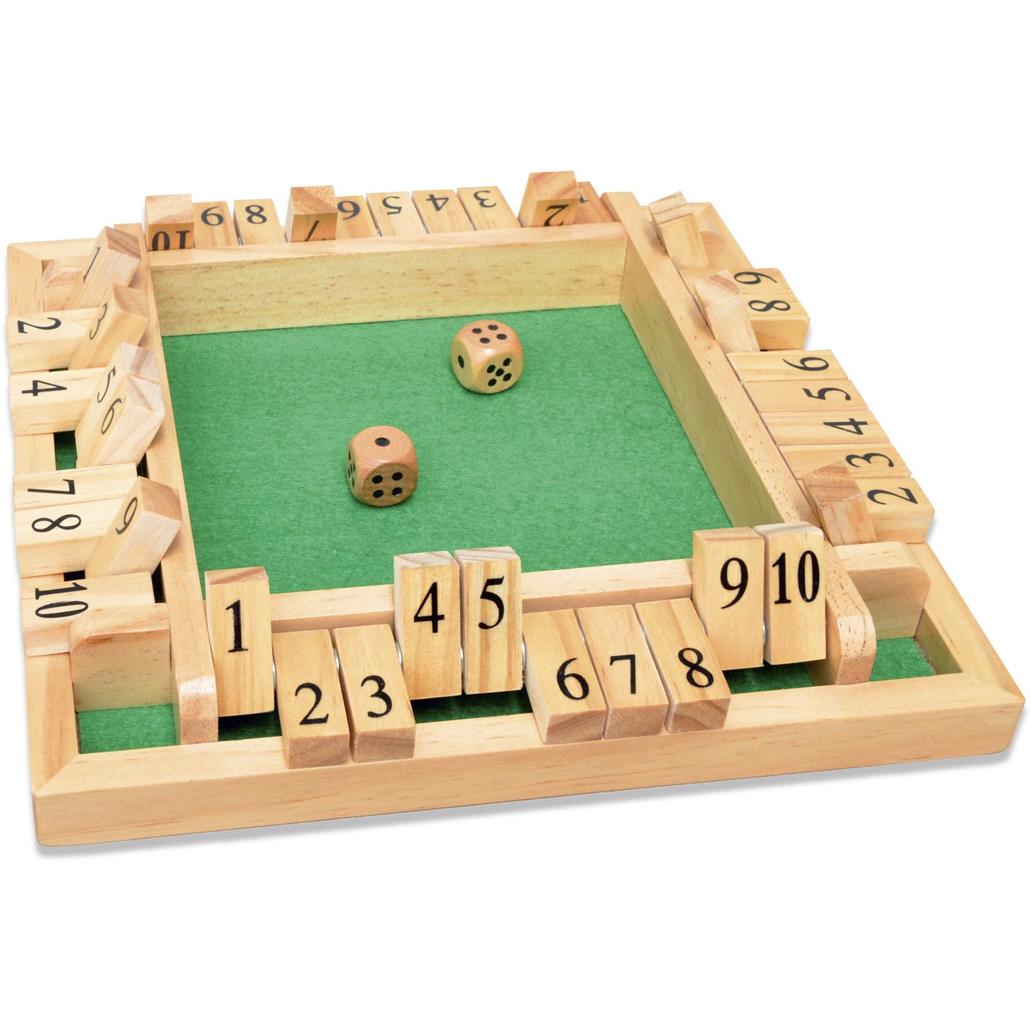 Jogo de Tabuleiro Noris Deluxe Shut the Box Madeira