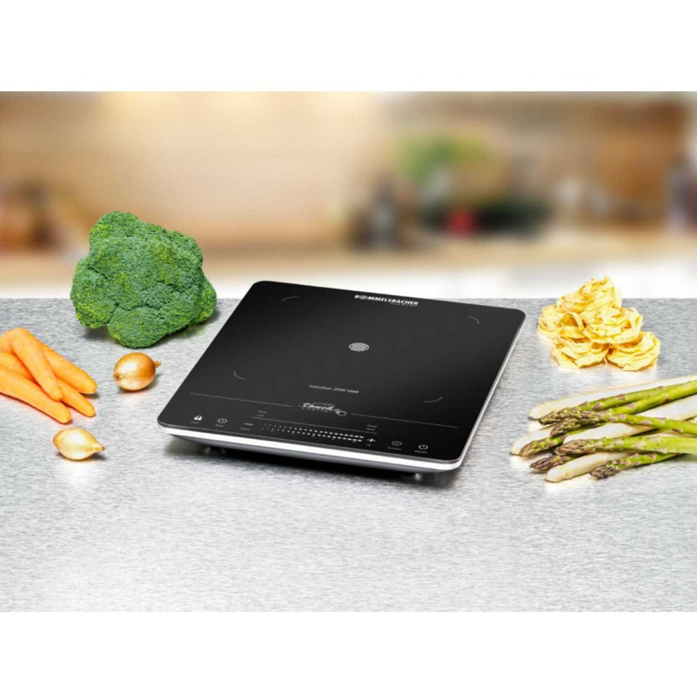 Placa de Indução Premium Rommelsbacher CT 2020/IN 1 Zona 2000W Preta