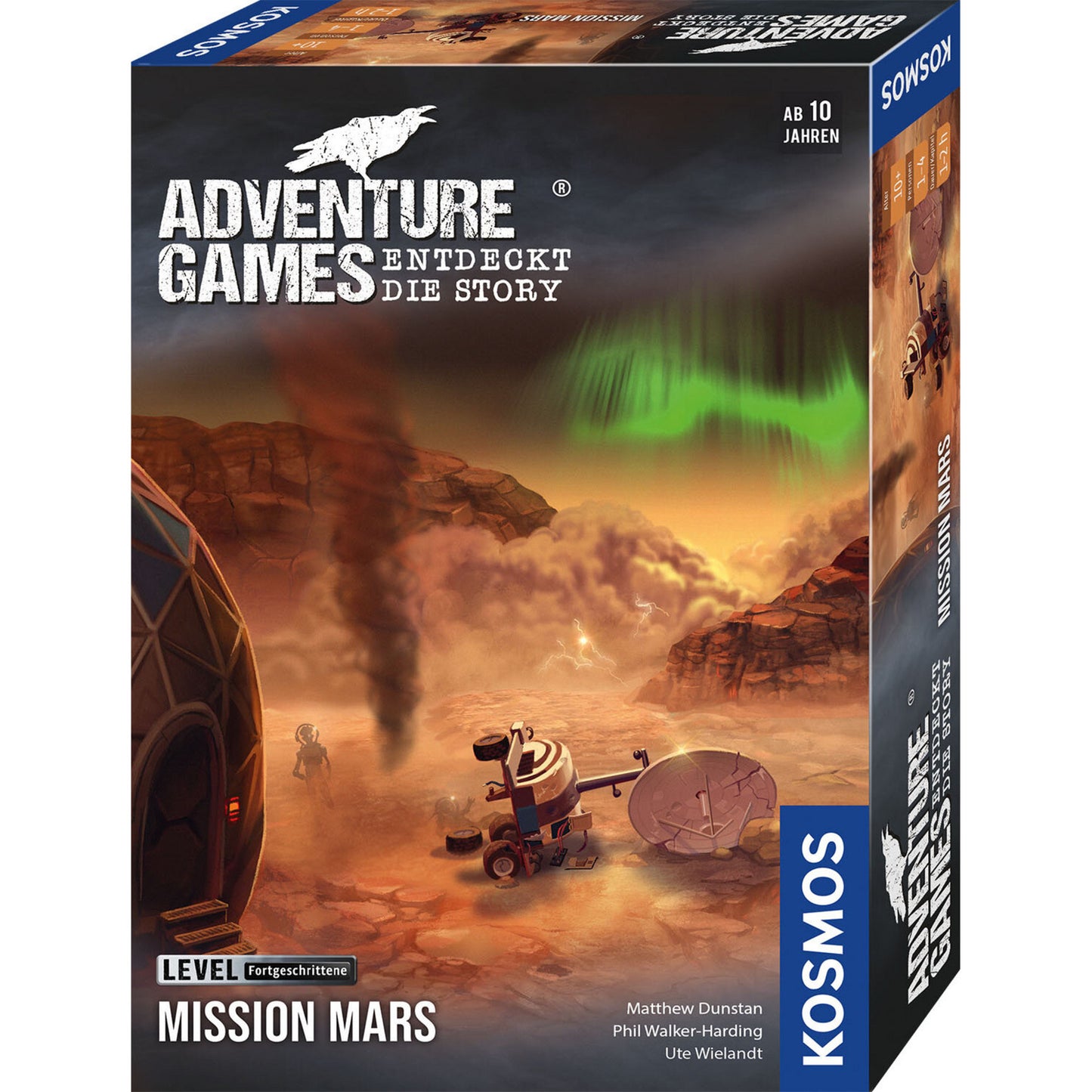 Jogo de Tabuleiro KOSMOS Adventure Games Mission Mars Alemão