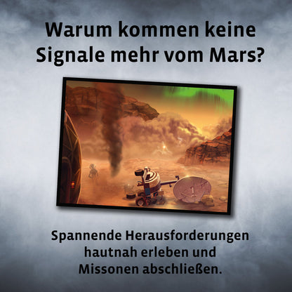 Jogo de Tabuleiro KOSMOS Adventure Games Mission Mars Alemão