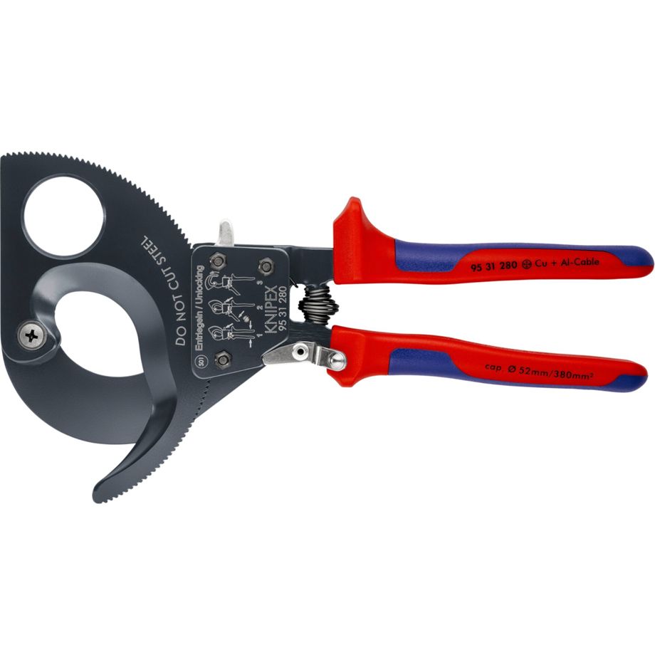 Corta-Cabos KNIPEX / Preto / 95_31_280_2
