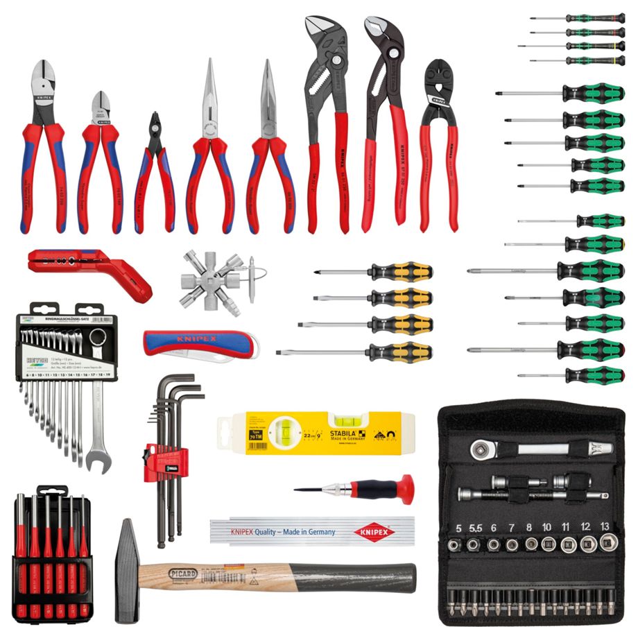Maleta de ferramentas KNIPEX / Preto / Robust45 Move 00_21_37_M_2