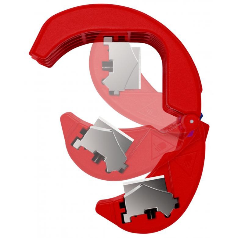 Cortador de Tubos KNIPEX BiX 20-50 mm para Tubos Plástico