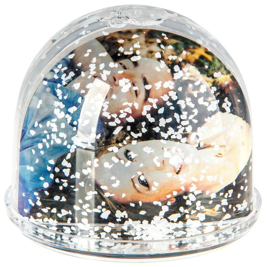 Bola de Natal Walther c/ Neve 6,9x6,3 cm em Acrílico_0