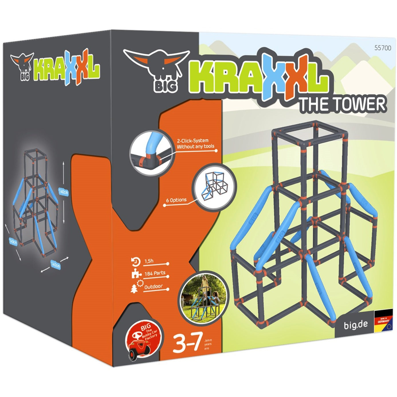 Torre de Escalada Simba Kraxxl The Tower Modular Exterior
