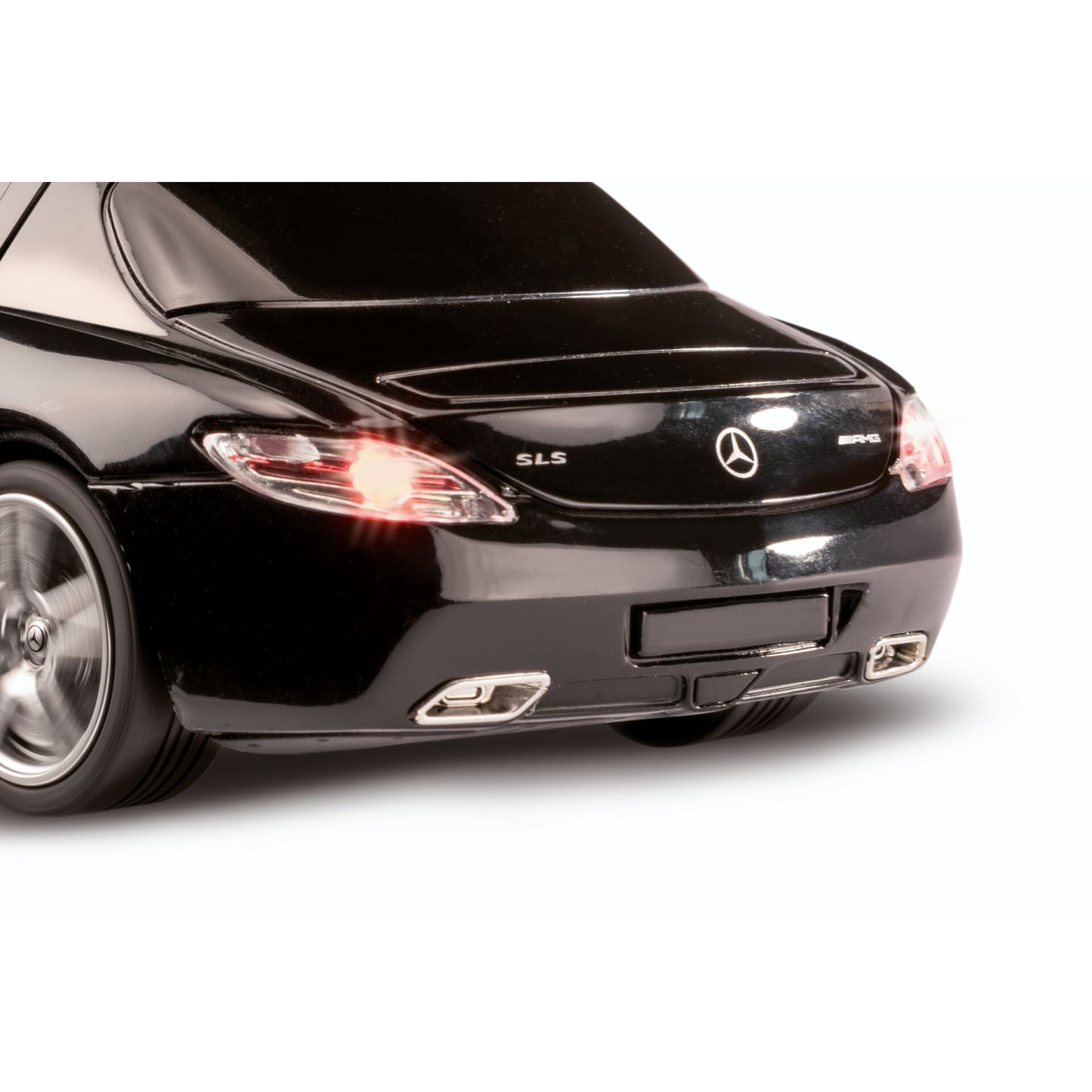 Carro RC Mercedes-Benz SLS AMG 1:24 2.4GHz RTR Preto