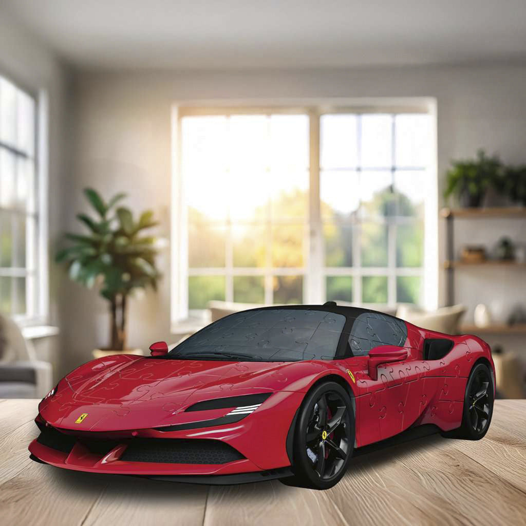 Puzzle 3D Ravensburger Iconics Ferrari SF90 Stradale 163 Peças